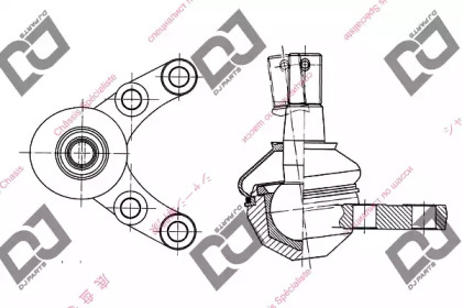 Шарнир DJ PARTS DB1055